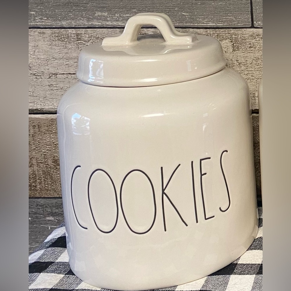 Rae Dunn Cookies Canister